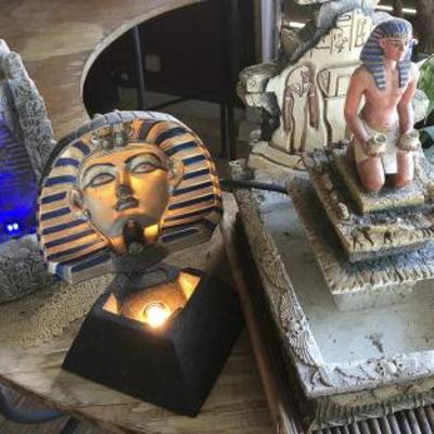 EKT046 Egyptian Themed Table Fountains & Light

