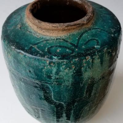 Chinese Antique Calligraphy Storage Jar