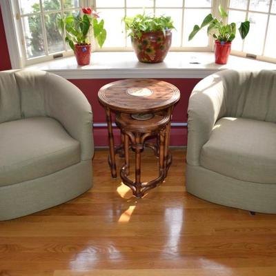 Pair of chairs from Circle Furniture