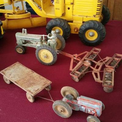 40'-50;s John Deere tractor and Plow
Ford Tractor and Plow
