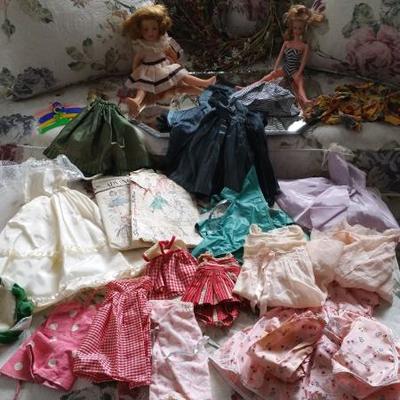 Shirley Temple Doll and Misc. Doll Clothes