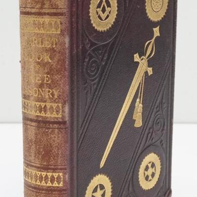 Scarlet Book of Freemasonry, M.W. Redding, containing a Thrilling and Authentic Account of the Imprisonment, Torture, and Martyrdom of...