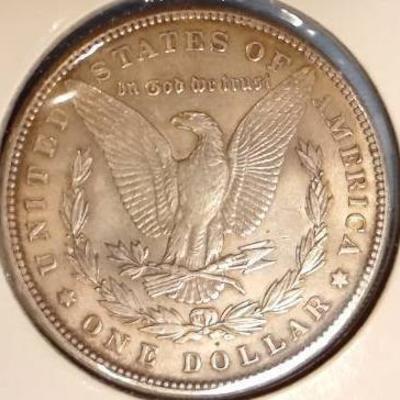 AU 1900 Morgan Silver Dollar