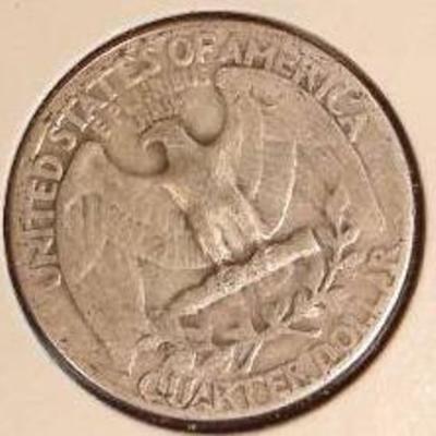 1943 Washington Quarter-90% Silver