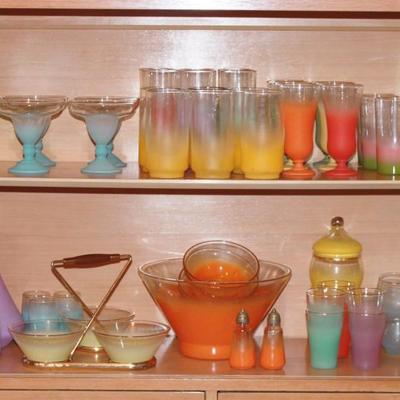 West Virginia Glass Co. Blendo glassware collection