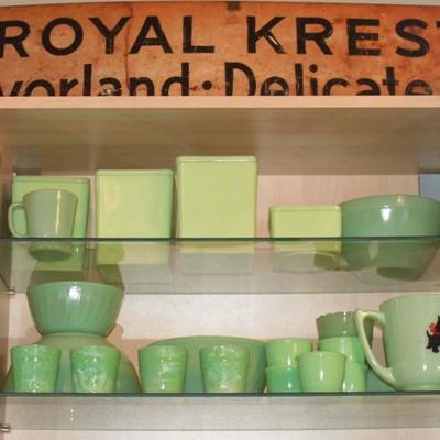 vintage jadeite collection