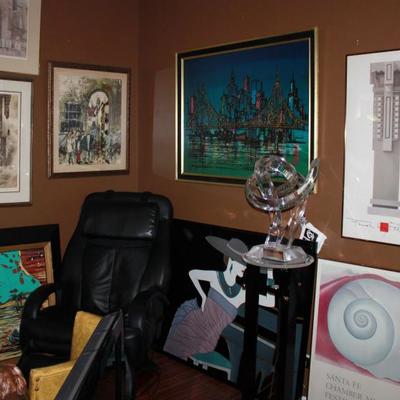 Haziza acrylic sculpture and art