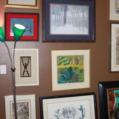 so much art, including Georges Rouault Negro Etching
