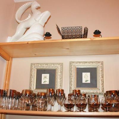 ombre glassware