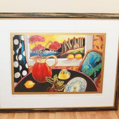 Mary's Table - low numbered and signed from the Mike Royko Estate