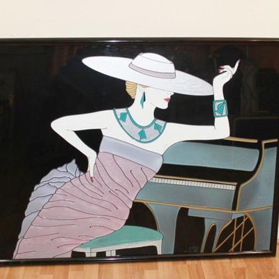 Piano Lady by Fara Zareey