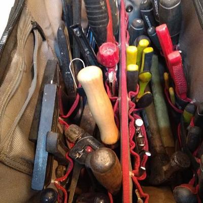 Husky Bag with assorted Electritians tools