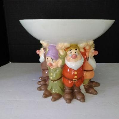 The Seven Dwarfs Footed Bowl