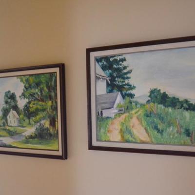 Landscape paintings