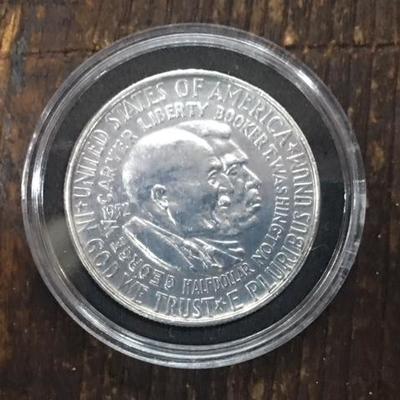 1953 Carver/Washington Commemorative Silver 1/2 Dollar