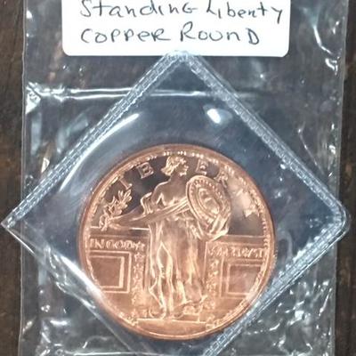Standing Liberty Copper Proof