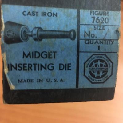 Cast Iron Midget Inserting Die