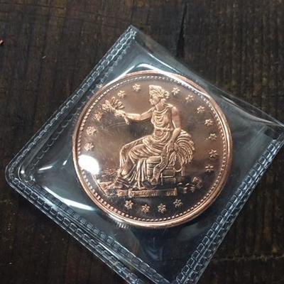 Seated Liberty Copper Proof