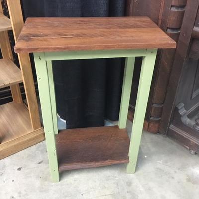 Green Wood Table