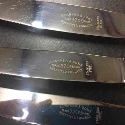 Set of 6 Knives- E Parker & Sons