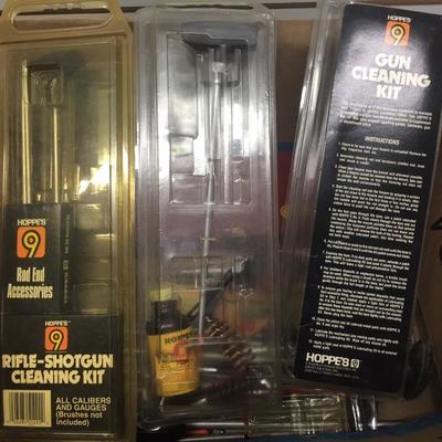 Box of Gun Cleaning Accessories