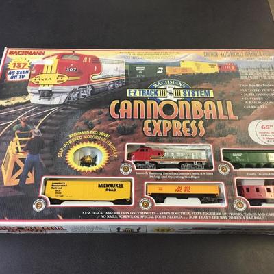 Bachman Cannonball Express HO Guage Train Set