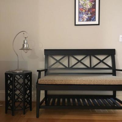 Ethan Allen Bench with Cushion