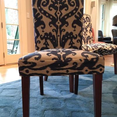 Pottery Barn Slip Cover Side Chairs, Set of Six Available 