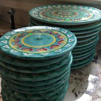 Ravello Ceramic Plates 