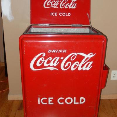 Coca Cola general store ice cooler