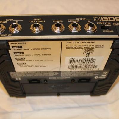 Item #36 RT-20 Rotary Sound processor Ensemble 

Price: $120.00

Main Features

â€¢	COSM Modeling faithfully creates the speaker...