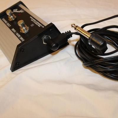 Item #35 Fender Channel Select/Drive/More Drive Footswitch
2-button Footswitch for Fender Amps

Price $25.00

This is the two-button...