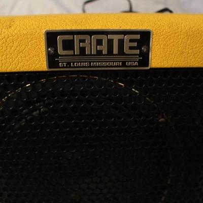 Item #17 Crate Taxi TX30, 30-Watt Portable Rechargeable Amp

Price: $125.00

This is a rechargeable, battery-powered amp that can be used...