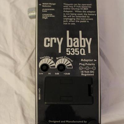 Item #22 Dunlop Cry Baby 535Q Multi Wah pedal 

Price: $120.00

Dial in Your Own Ultimate Wah Tones. The Dunlop Crybaby Multi Wah pedal...