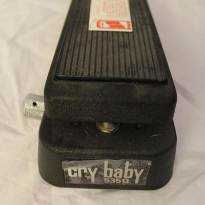 Item #22 Dunlop Cry Baby 535Q Multi Wah pedal 

Price: $120.00

Dial in Your Own Ultimate Wah Tones. The Dunlop Crybaby Multi Wah pedal...