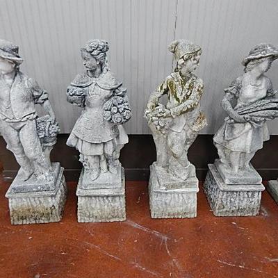 Four Seasons Cast Stone Statues