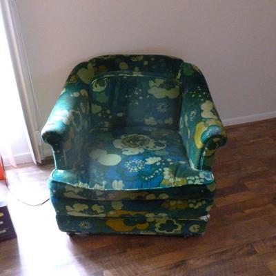 Vintage chairs with original upholstery