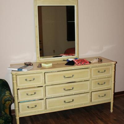 Vintage dresser with mirror