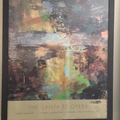 The Santa Fe Opera 2009 Framed Print