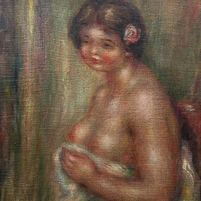 Sgd. Renoir Painting.