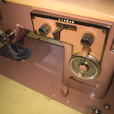 KENMORE ELECTRIC SEWING MACHINE IN CABINET