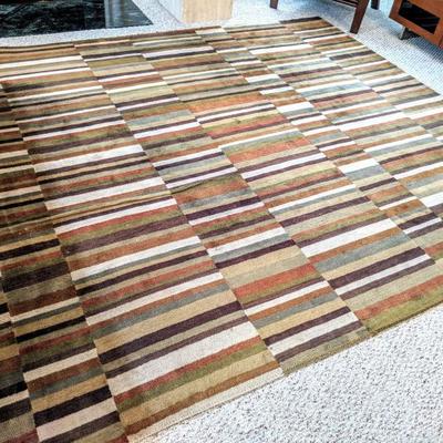 9.11x7.11 Wool Rug