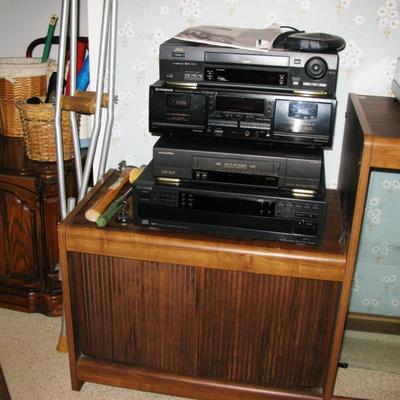 old stereo equipment