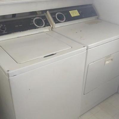 Washer and dryer 