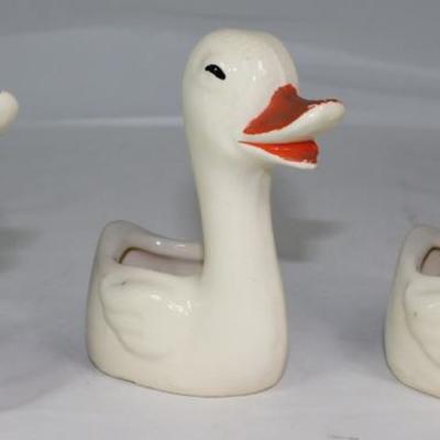 Vintage USA Pottery Ducklings