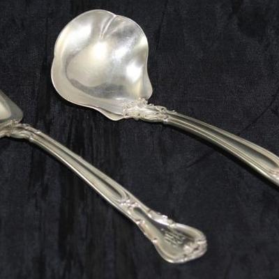 Gorham "Chantilly" Sugar Shell and Cream Sauce Ladle