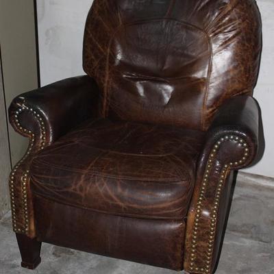 Well used Leather Recliner