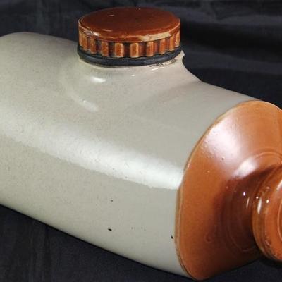 Antique Stoneware Hot Water Bottle