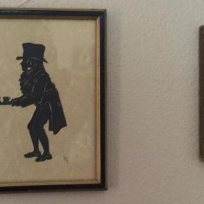 Hand Cut Vintage Silhouettes