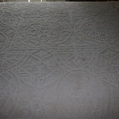 Vintage Lace Tablecloth  (62" x 94")